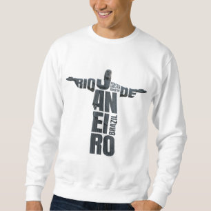 Brasilien Jesus Christ Rio de Janeiro Cristo Souve Sweatshirt