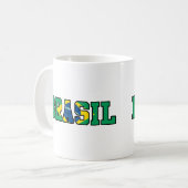 Brasilien Kaffeetasse (Vorderseite Links)