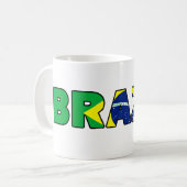 Brasilien Kaffeetasse (Vorderseite Links)