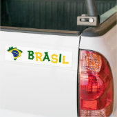 Brasilien-Karte Autoaufkleber (Auf Lkw)