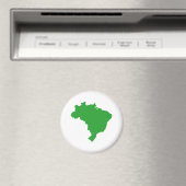 Brasilien Karte Magnet (In Situ (Geschirrspüler))