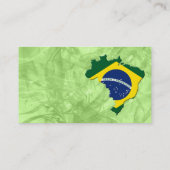 Brasilien-Karte Visitenkarte (Rückseite)