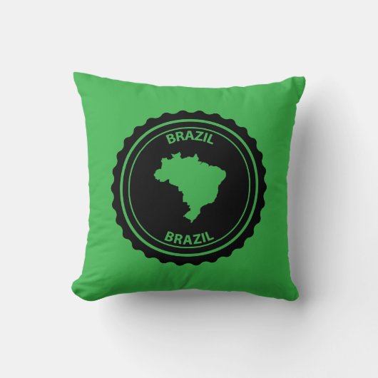 Brasilien Kissen (Vorderseite)