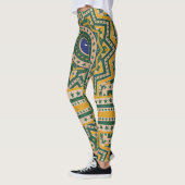 Brasilien-Kollektion Leggings (Links)