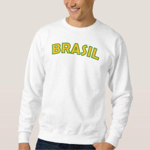 Brasilien-Kontur-Sweatshirt Sweatshirt