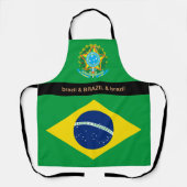 Brasilien Küche, brasilianische Koch Küche Schürze (Vorderseite)