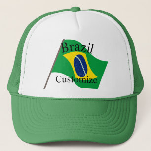 Brasilien Landesflagge Thunder_Cove Truckerkappe