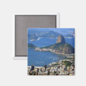 Brasilien: Landschaft Rio de Janeiro Magnet (Vorderseite/Rückseite)