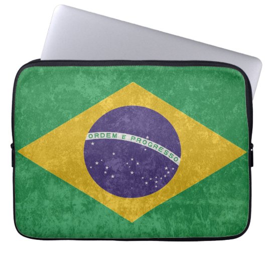 Brasilien Laptopschutzhülle (Vorderseite)