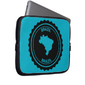 Brasilien Laptopschutzhülle (Vorne Rechts)