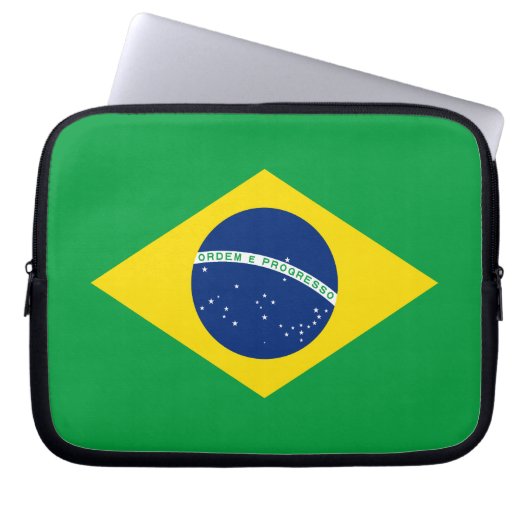 Brasilien Laptopschutzhülle (Vorderseite)