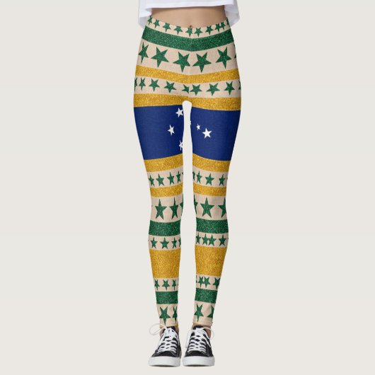 Brasilien Leggings (Vorderseite)