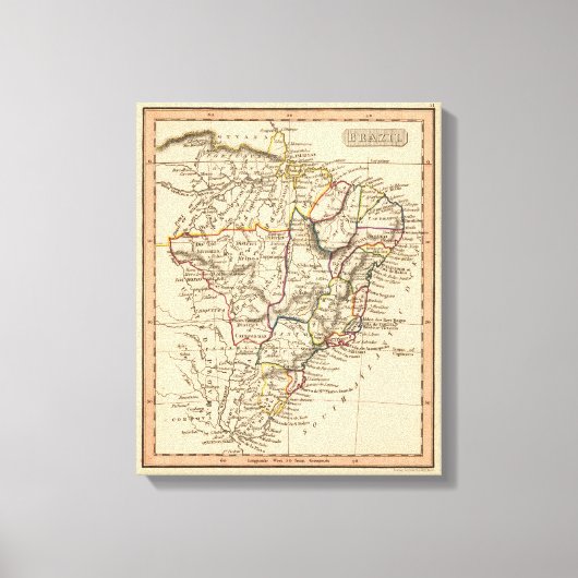 Brasilien Leinwanddruck (Vorderseite)