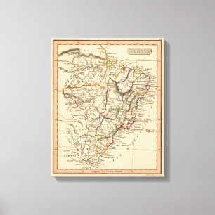 Brasilien Leinwanddruck