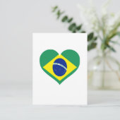 Brasilien Liebe Postkarte (Stehend Vorderseite)