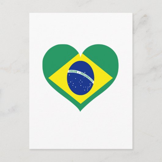 Brasilien Liebe Postkarte (Vorderseite)