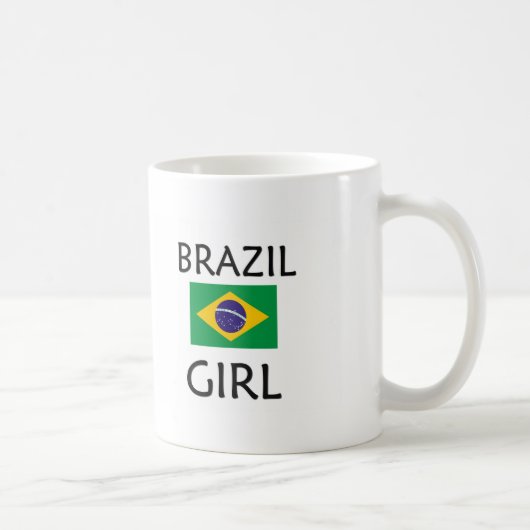 BRASILIEN-MÄDCHEN KAFFEETASSE (Rechts)