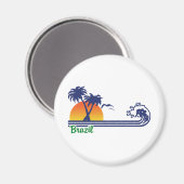 Brasilien Magnet (Vorderseite/Rückseite)