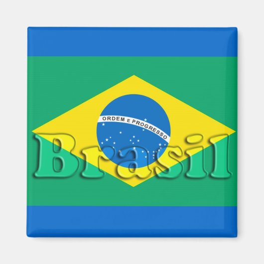 Brasilien Magnet (Vorne)