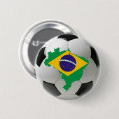 Brasilien-Nationalmannschaft Button (Vorne & Hinten)