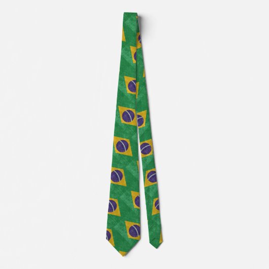 Brasilien Neck Tie Krawatte (Vorderseite)