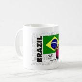 BRASILIEN - Ola Kaffeetasse (Vorderseite Links)