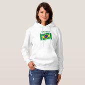 Brasilien - Ordnung und Fortschritt Hoodie (Vorne ganz)