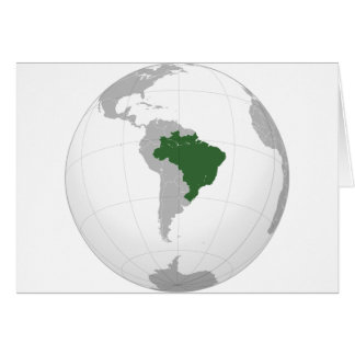 Brasilien (orthographische Projektion)