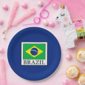 Brasilien Pappteller (Party)