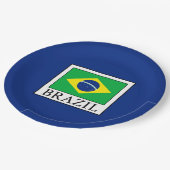 Brasilien Pappteller (Schrägansicht)