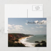 Brasilien Paraiba Beach Postkarte (Vorne/Hinten)