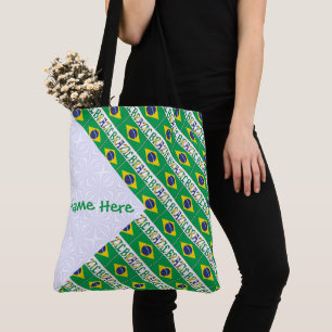 Brasilien Personalisierte Kachel-Erbstücke Tasche