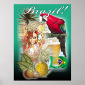 Brasilien Poster (Vorne)