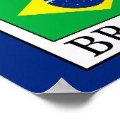 Brasilien Poster (Ecke)