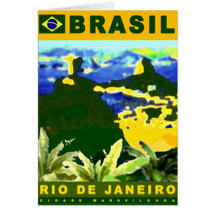 Brasilien Poster-Design