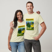 Brasilien Poster-Design T-Shirt (Unisex)
