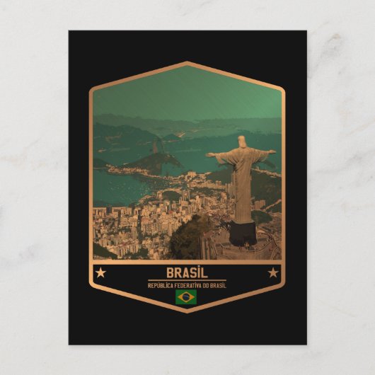 Brasilien Postkarte (Vorderseite)