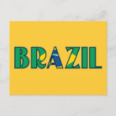 Brasilien Postkarte (Vorderseite)