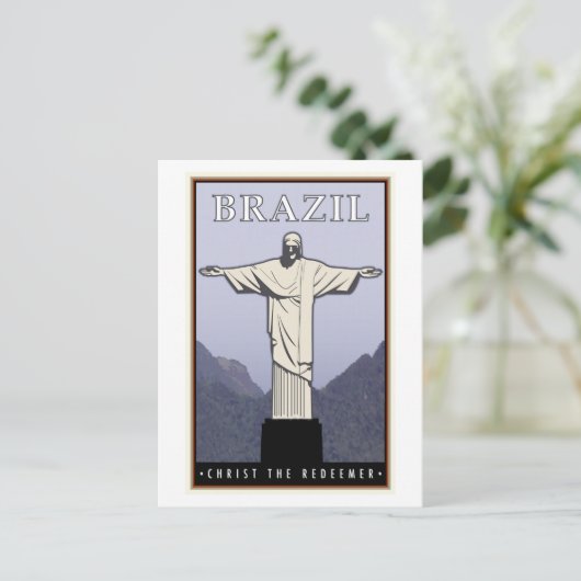 Brasilien Postkarte (Stehend Vorderseite)