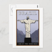 Brasilien Postkarte (Vorne/Hinten)