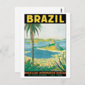 Brasilien Postkarte (Vorne/Hinten)