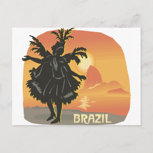 Brasilien Postkarte (Vorderseite)