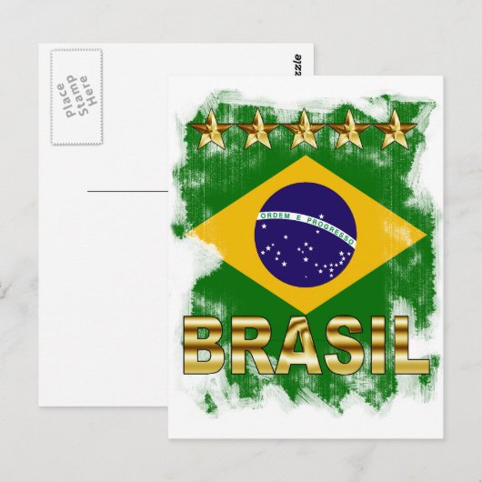 Brasilien Postkarte (Vorne/Hinten)