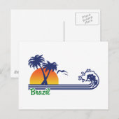 Brasilien Postkarte (Vorne/Hinten)