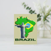Brasilien Postkarte (Stehend Vorderseite)