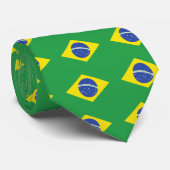 Brasilien-Qualitäts-Flagge Krawatte (Gerollt)