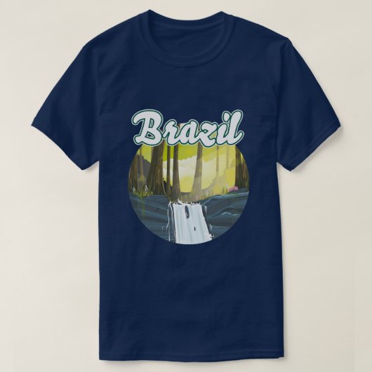 Brasilien - Rainforest Logo T-Shirt (Design vorne)