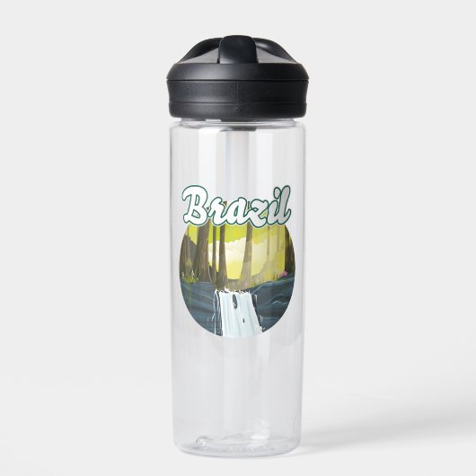 Brasilien - Rainforest Logo Trinkflasche (Vorderseite)