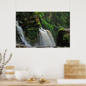 Brasilien Rainforest Waterfall Poster (Küche)