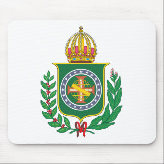 Brasilien-Reich-Wappen Mousepad